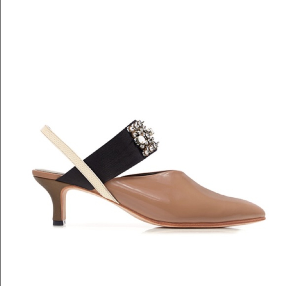 NIB RACHEL COMEY Wext Slingback Kitten Heels - Picture 2 of 8
